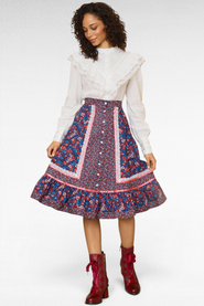 ModCloth Isabella Romantic Prairie Midi Skirt, ModCloth x Gunne Sax