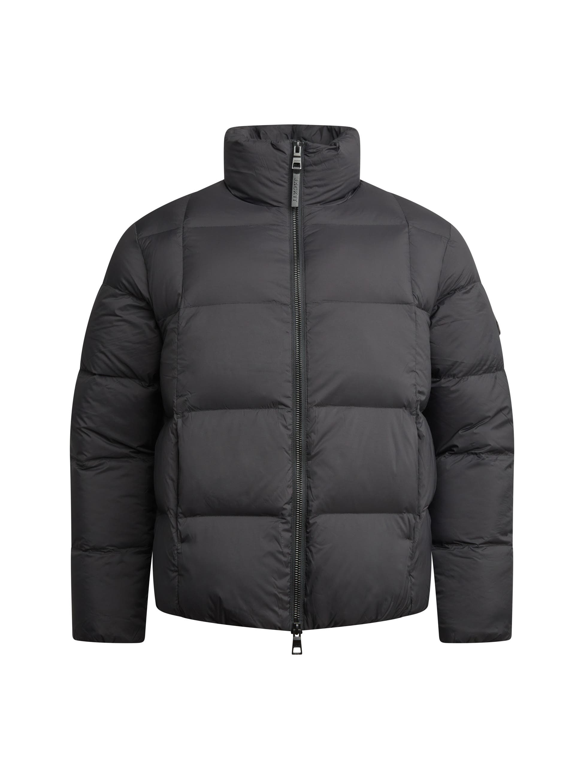 Cloud Long Sleeve Puffer Racer Jacket - image 2