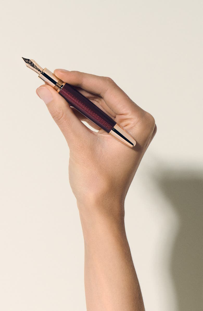 Montblanc Meisterstück Solitaire Golden Hour Fountain Pen, Alternate, color, 