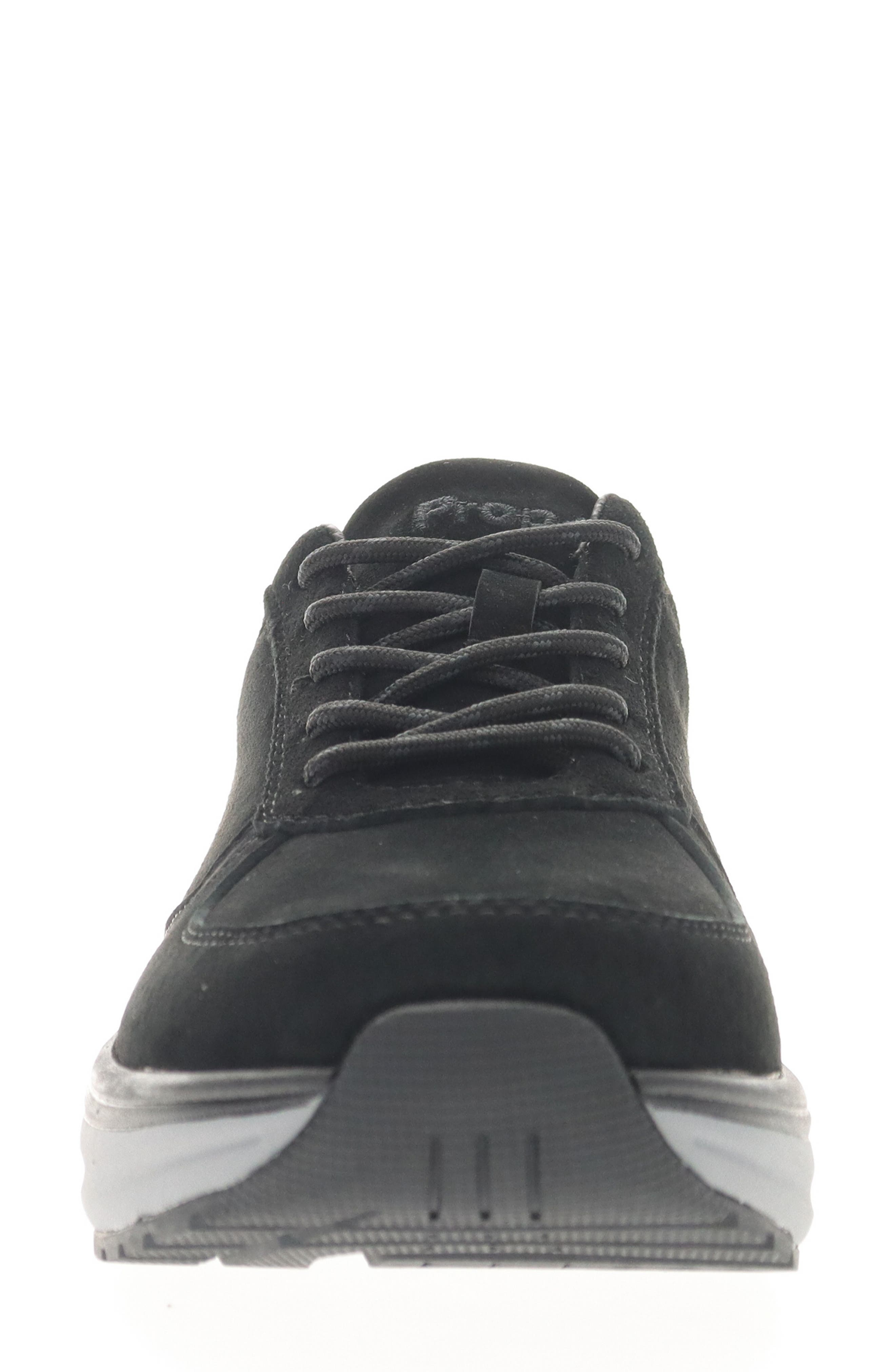 Propét Ultima Sneaker, Alternate, color, Black Suede