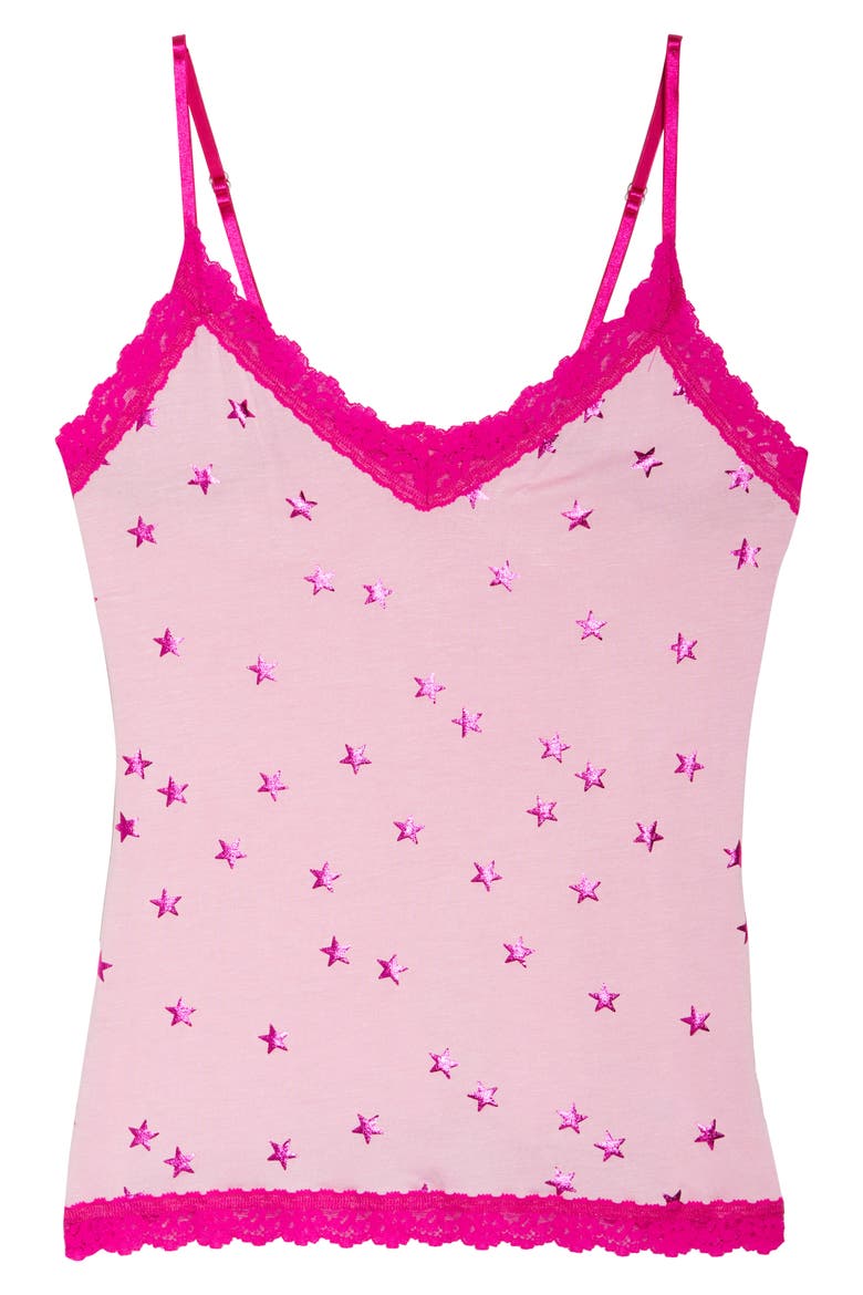 x Lindsi Lane Shooting Stars Camisole, Alternate, color, PINK/FUCHSIA