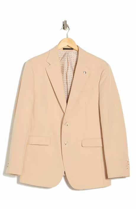 T.R. PREMIUM Slim Fit Cotton Blend Sport Coat