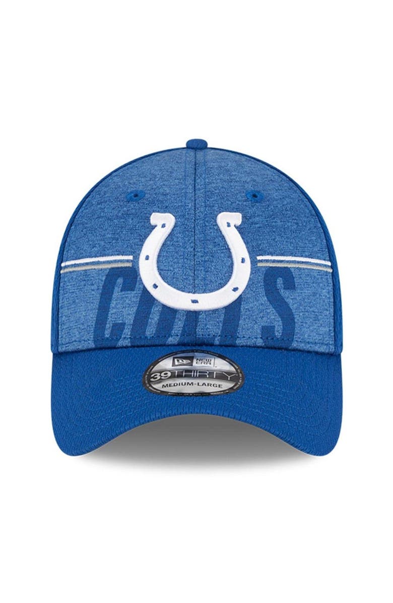 New Era Men's New Era Royal Indianapolis Colts 2023 NFL Training Camp 39THIRTY Flex Fit Hat, Alternate, color, Royal