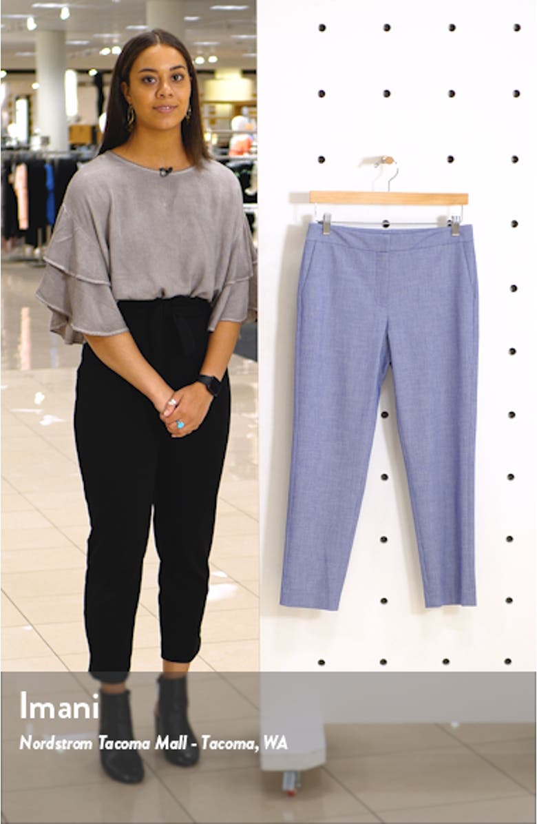 Chambray Crop Pants, sales video thumbnail