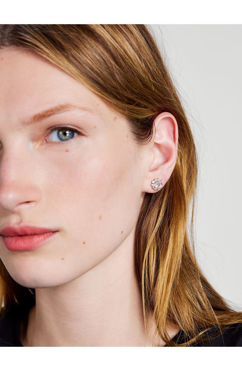 Kate Spade New York sunny halo stud earrings, Alternate, color, 