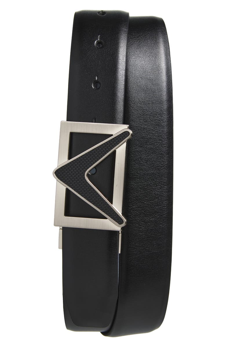 Callaway Golf<sup>®</sup> Chevron Buckle Reversible Belt, Main, color, Black/ Grey