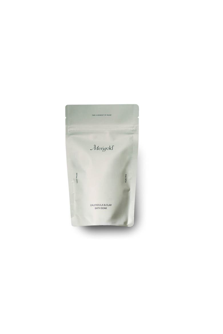 Bath Oil Calendula and Clay Bath Soak Bundle, Alternate, color, White