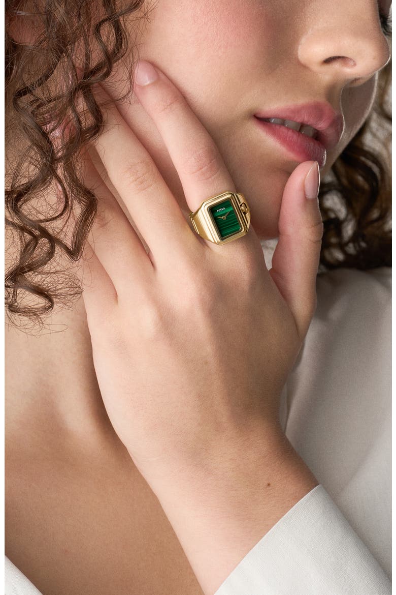 Raquel Ring Watch, 14mm x 18.5mm, Alternate, color, GOLD