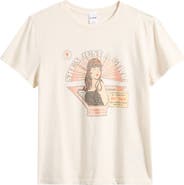 Re/Done Classic Just a Girl Graphic Cotton T-Shirt
