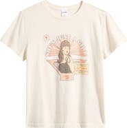 Re/Done Classic Just a Girl Graphic Cotton T-Shirt