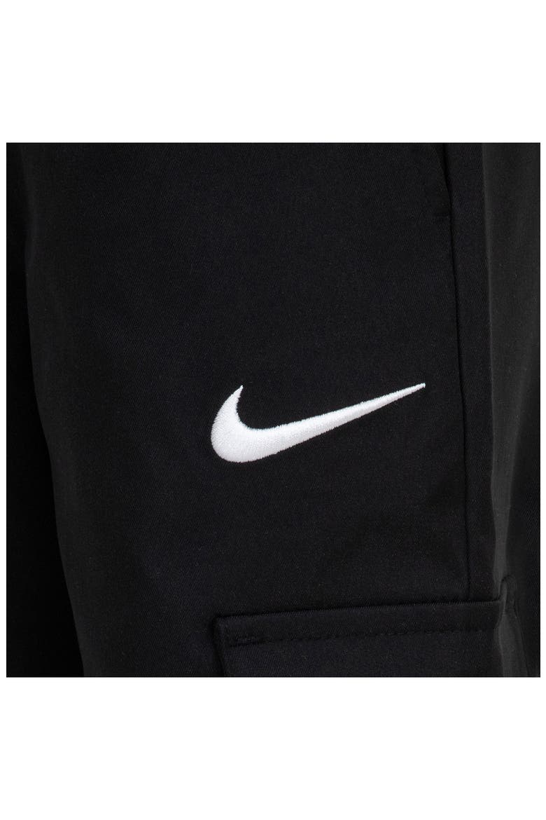 Kids' Water Repellent Cargo Joggers, Alternate, color, BLACK