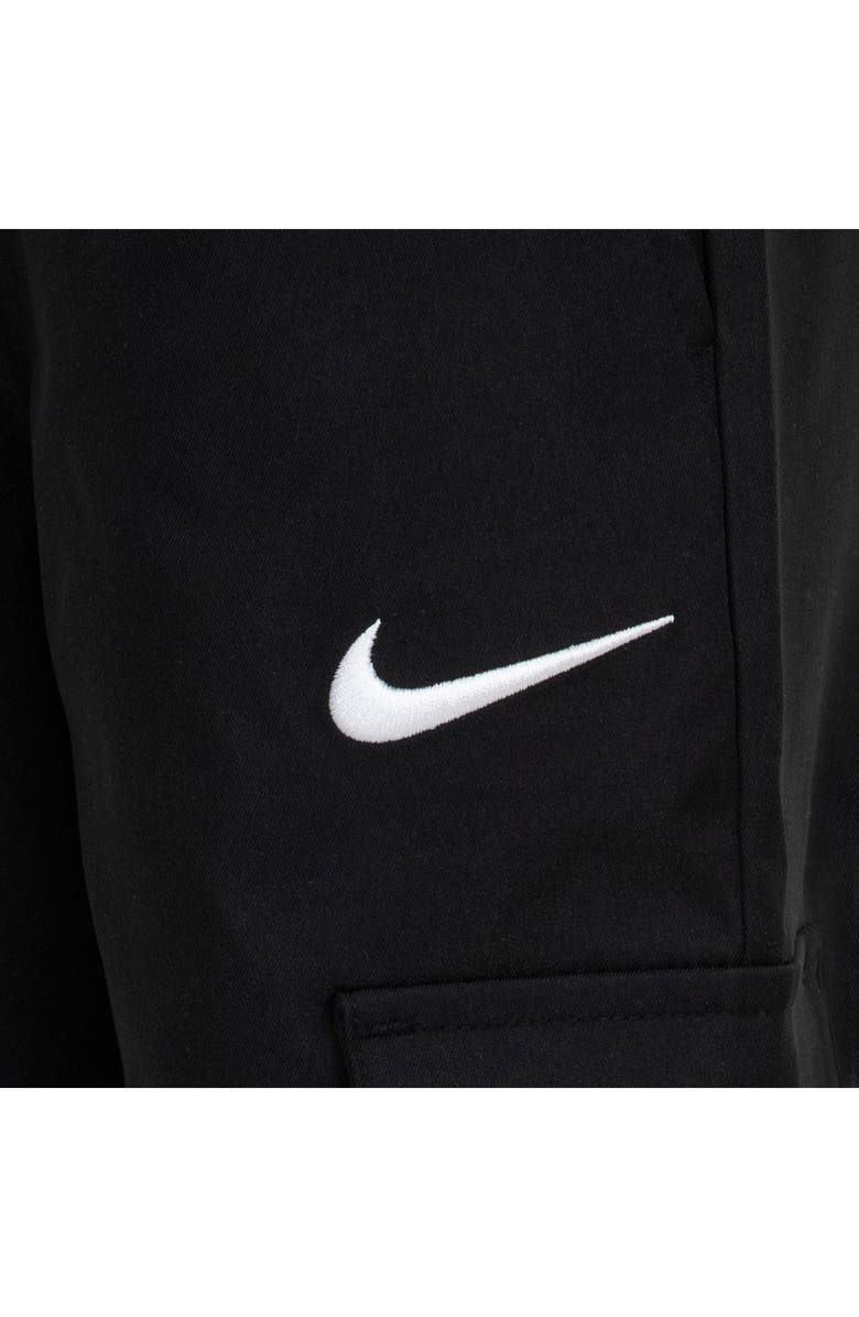 Nike Kids' Water Repellent Cargo Joggers, Alternate, color, Black