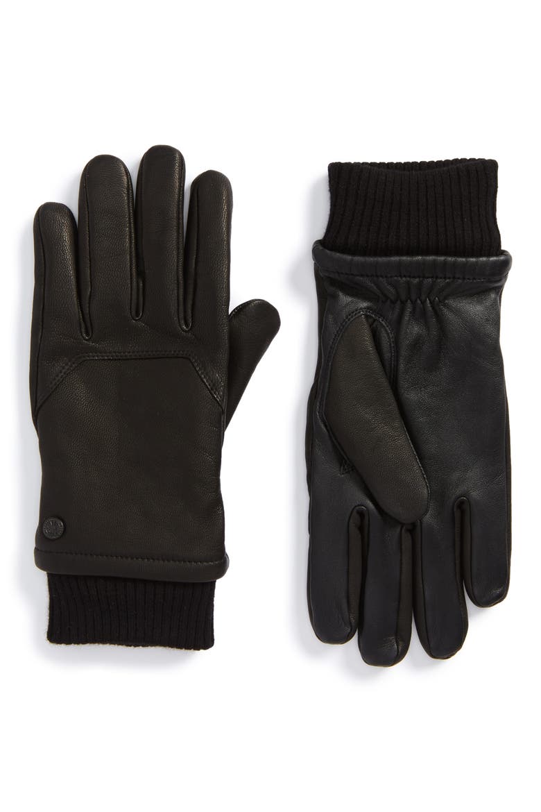 Workman Gloves, Main, color, BLACK