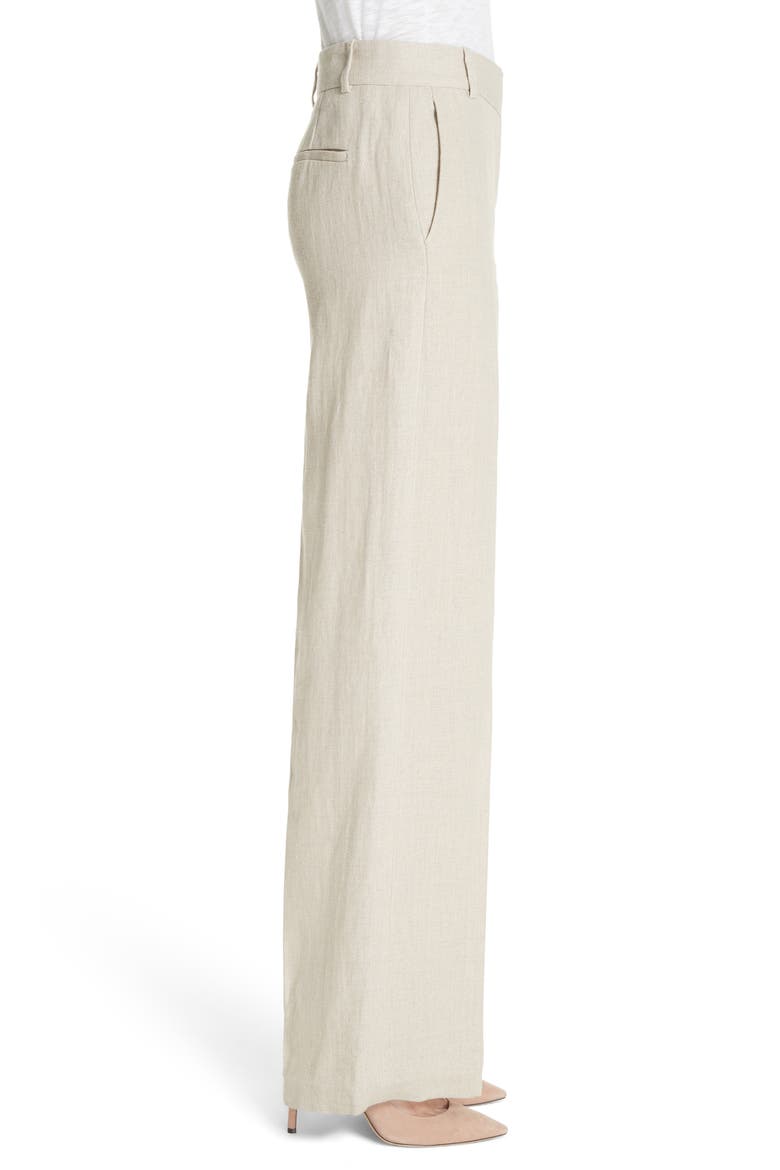 Piazza Integrate Wide Leg Linen Pants, Alternate, color, FALX