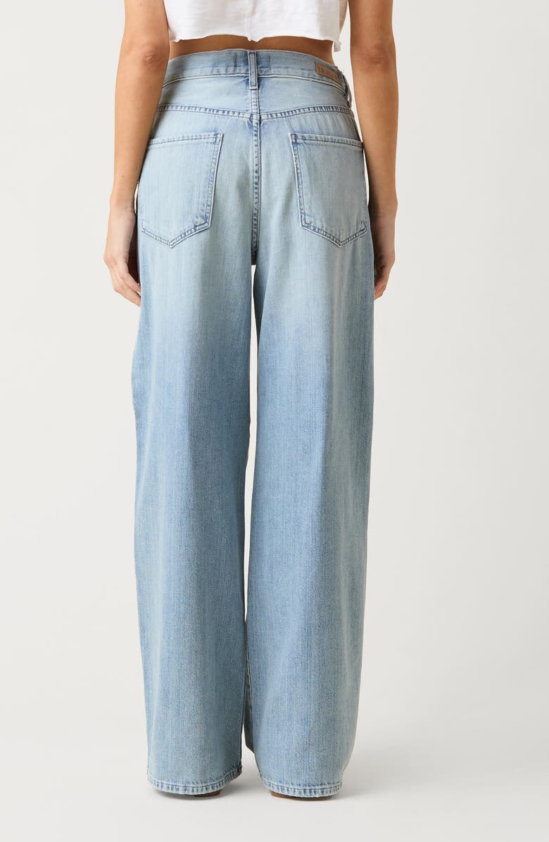 LE JEAN Luna Drawstring Waist Baggy Wide Leg Jeans, Alternate, color, 