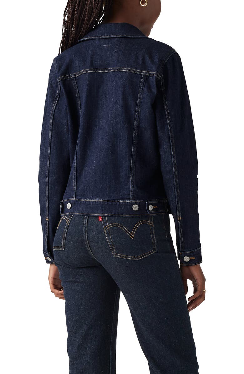 Levi's<sup>®</sup> Original Trucker Denim Jacket, Alternate, color, Even Rinse