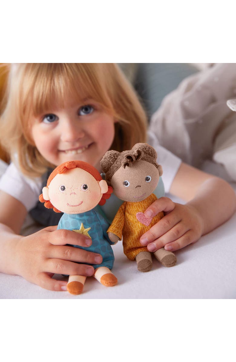 HABA Guardian Angel Mini Doll Mara - Soft Plush Baby Doll Toy for Toddlers 1+, Ideal Gift for 2 Year Old Girls & Up, Alternate, color, 