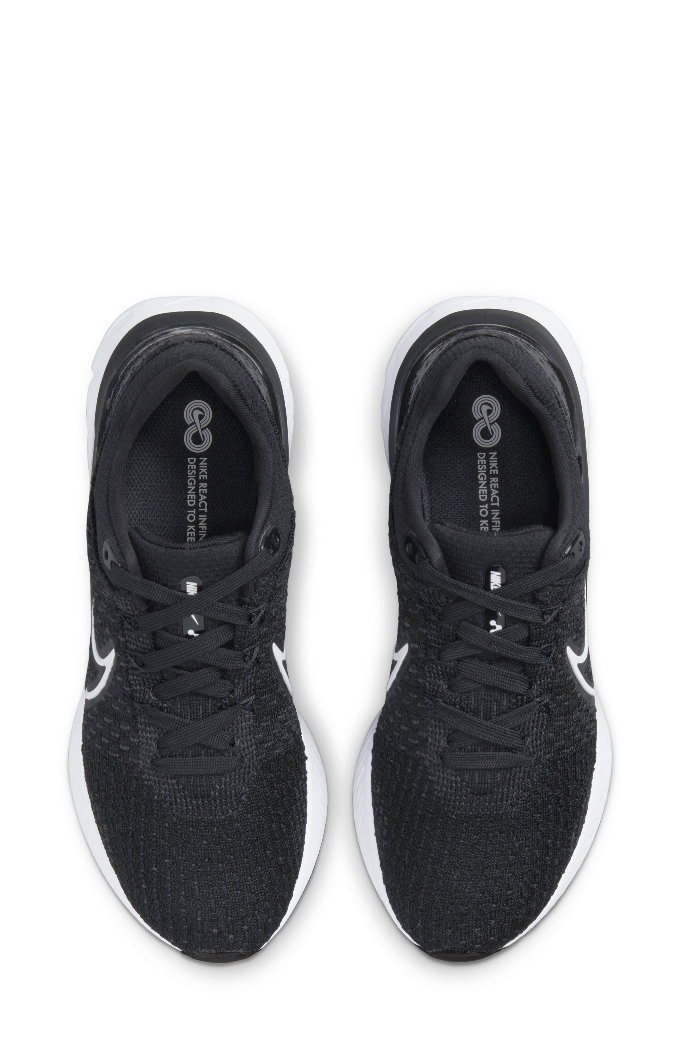 Nike React Infinity Flyknit Running Shoe, Alternate, color, 