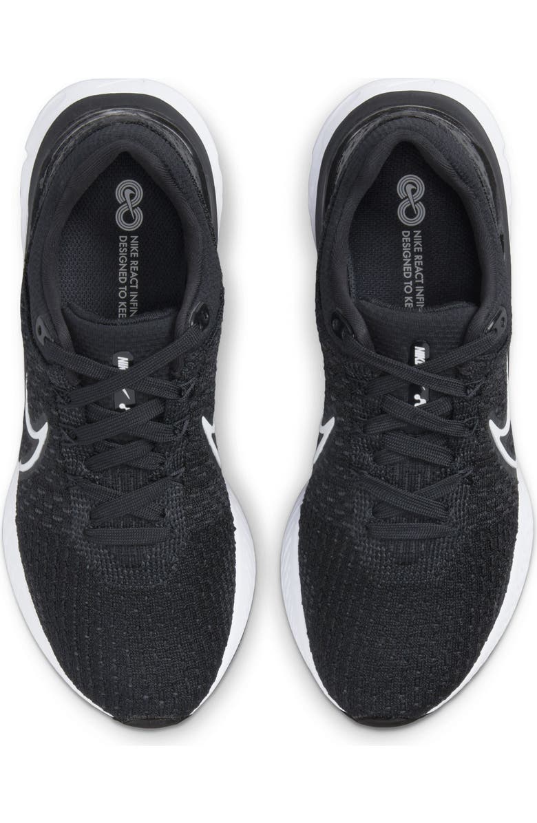 Nike React Infinity Flyknit Running Shoe, Alternate, color,