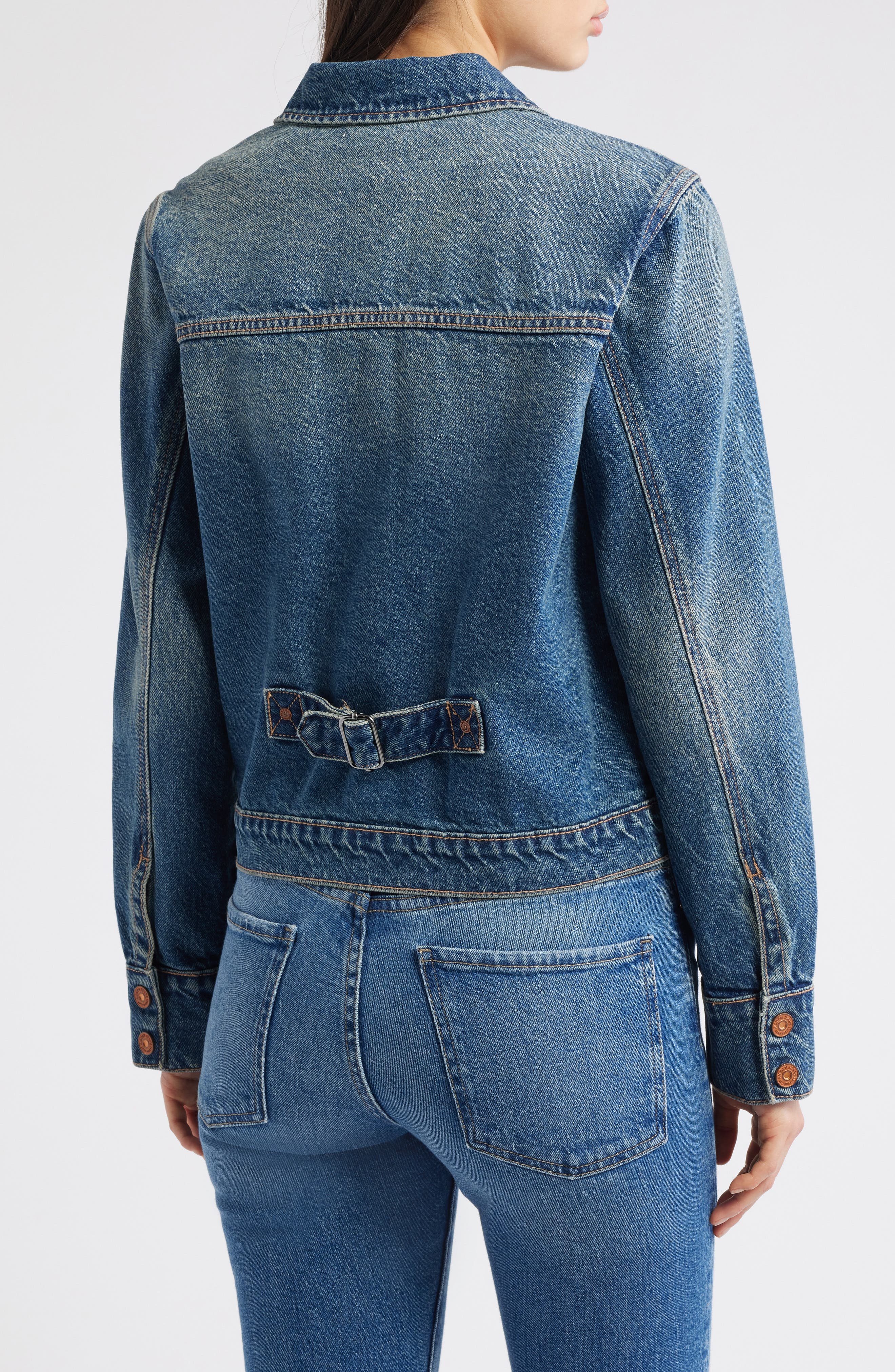 Denim Trucker Jacket - image 2
