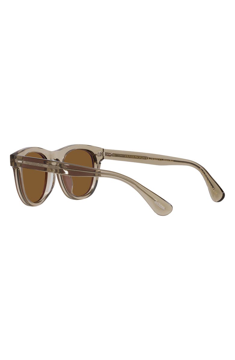 Oliver Peoples Rorke 49mm Mirrored Phantos Sunglasses, Alternate, color, 