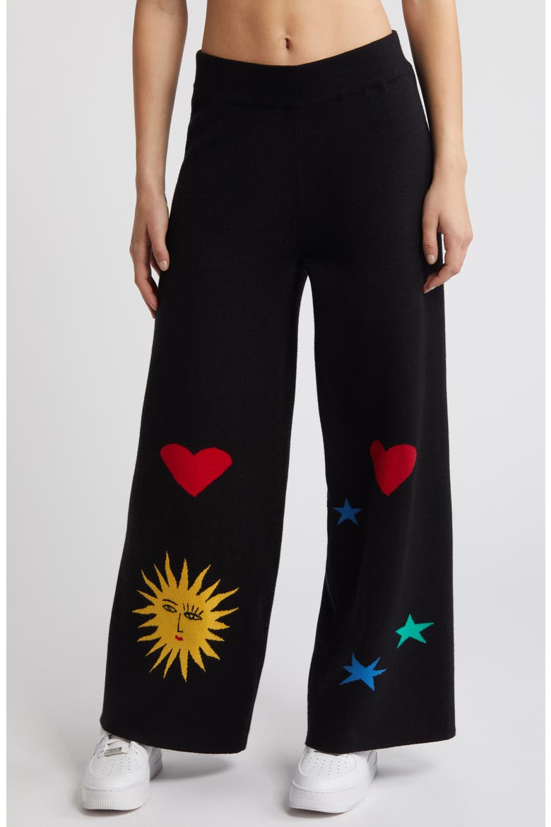 Celestial Knit Long Sleeve Sweater & Pants Set, Alternate, color, CELESTIAL