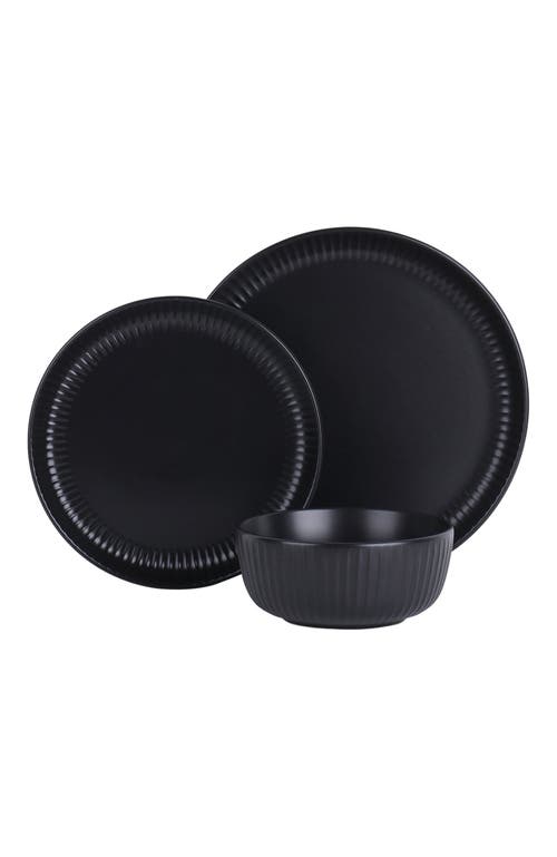 Stone Lain Logan Stoneware 12-piece Dinnerware Set