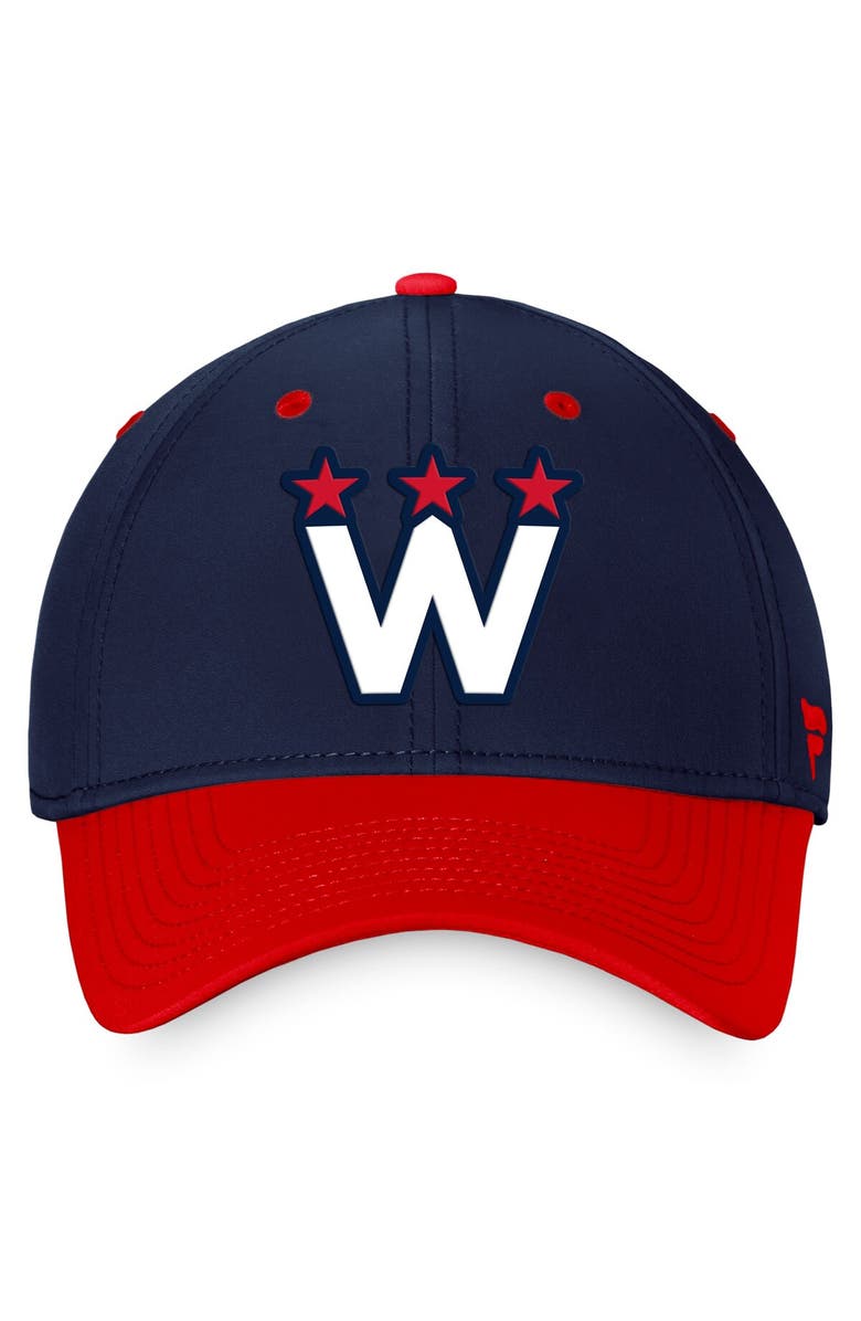 FANATICS Men's Fanatics Branded Navy Washington Capitals Authentic Pro Alternate Jersey Flex Hat, Alternate, color, 