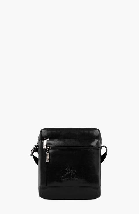 Gentleman Leather Traveler Crossbody Bag 632
