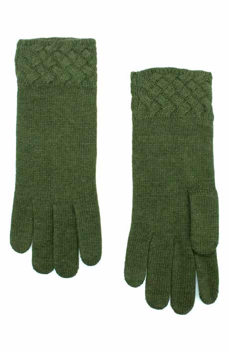 Portolano Basket Weave Gloves
