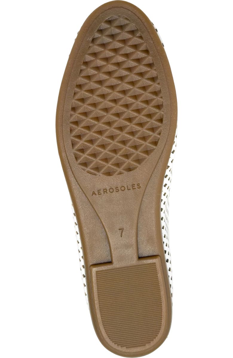 Aerosoles Betunia Ballet Flat, Alternate, color, White