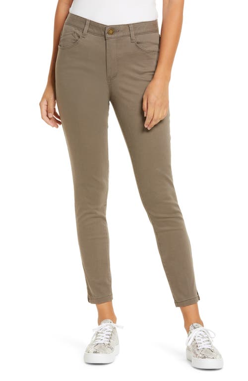 Wit & Wisdom 'Ab'Solution High Waist Ankle Skinny Pants in Brol-Brindle Olive  product