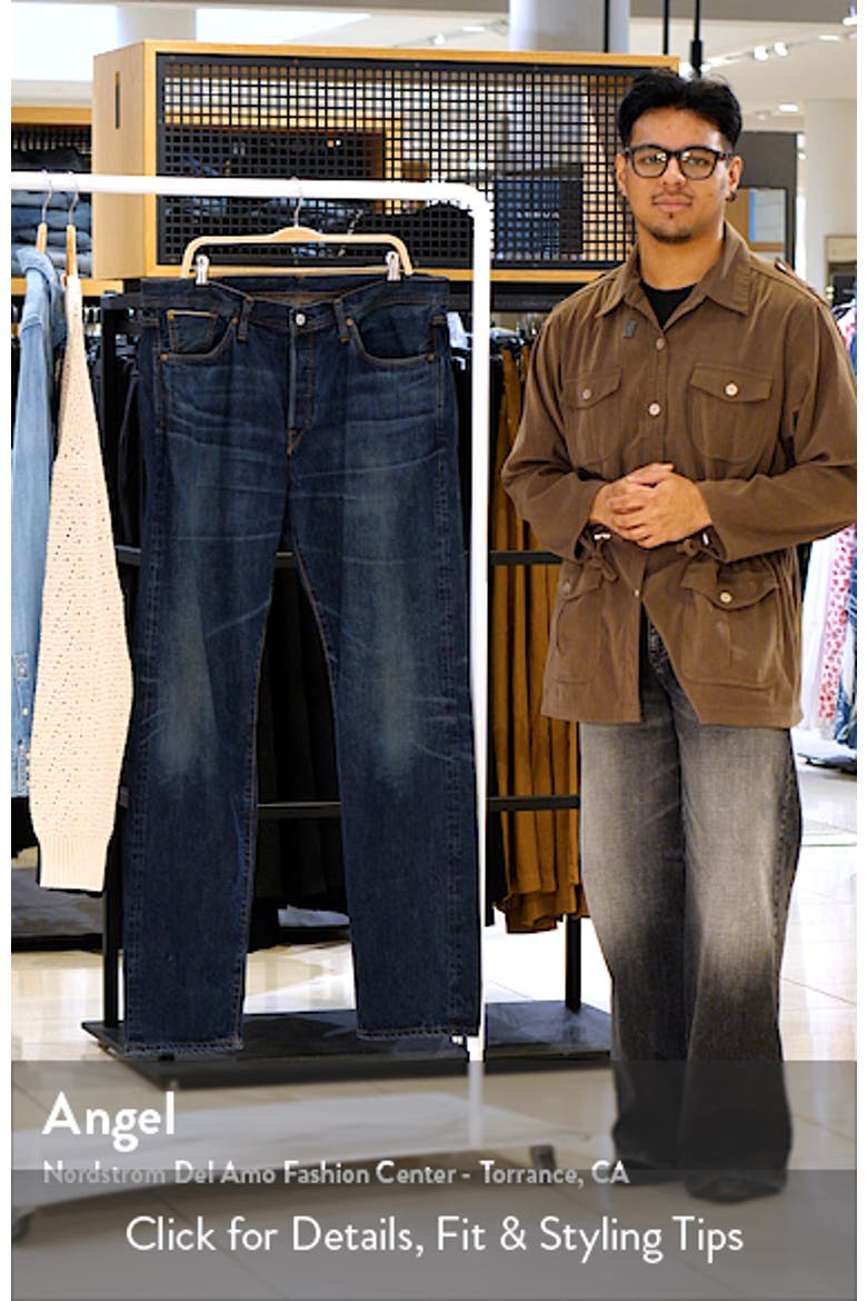 Regular Straight Leg Jeans video