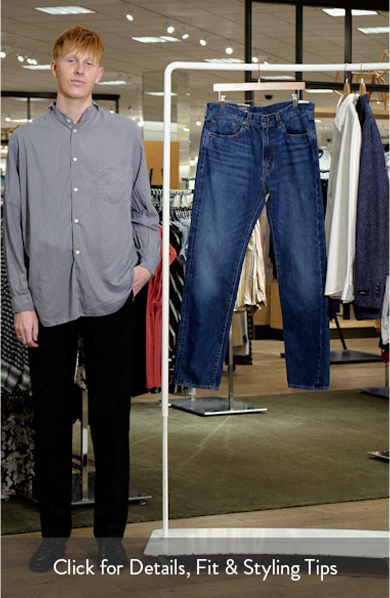 505<sup>™</sup> Relaxed Straight Leg Selvedge Jeans, sales video thumbnail