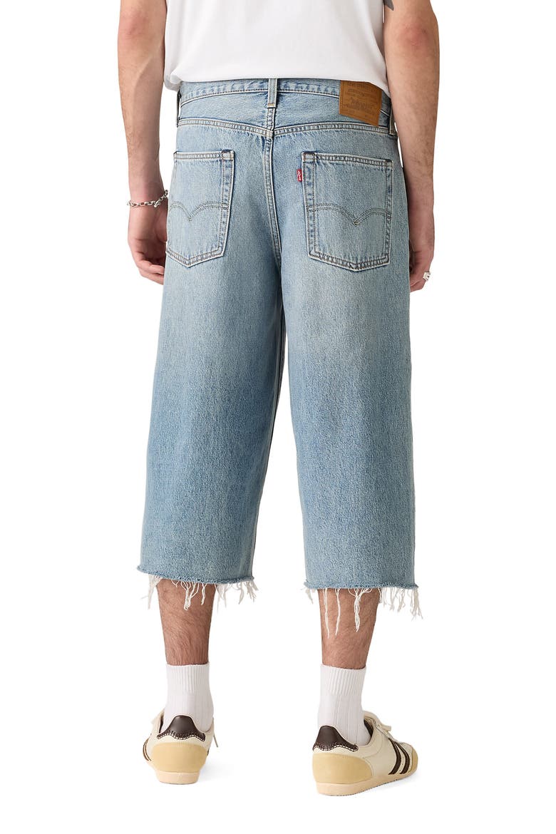 478™ Raw Hem Baggy Capri Jeans, Alternate, color, MELLOW MORNINGS