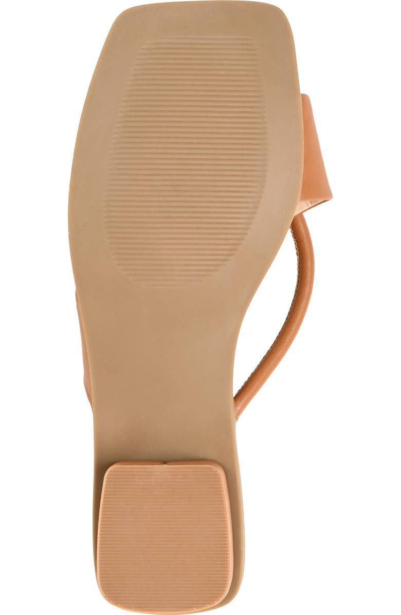 Journee Collection Mina Strappy Heeled Mule, Alternate, color, Brown