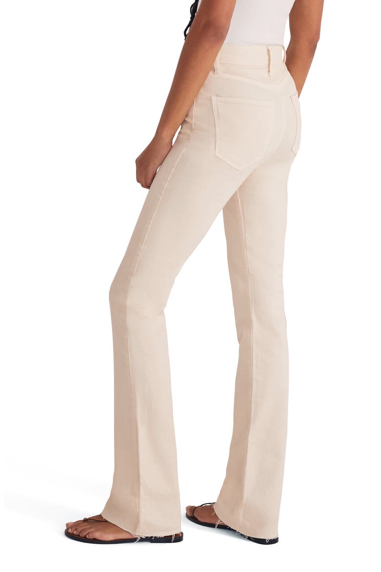 The Valentina High Waist Bootcut Jeans, Alternate, color, BONE