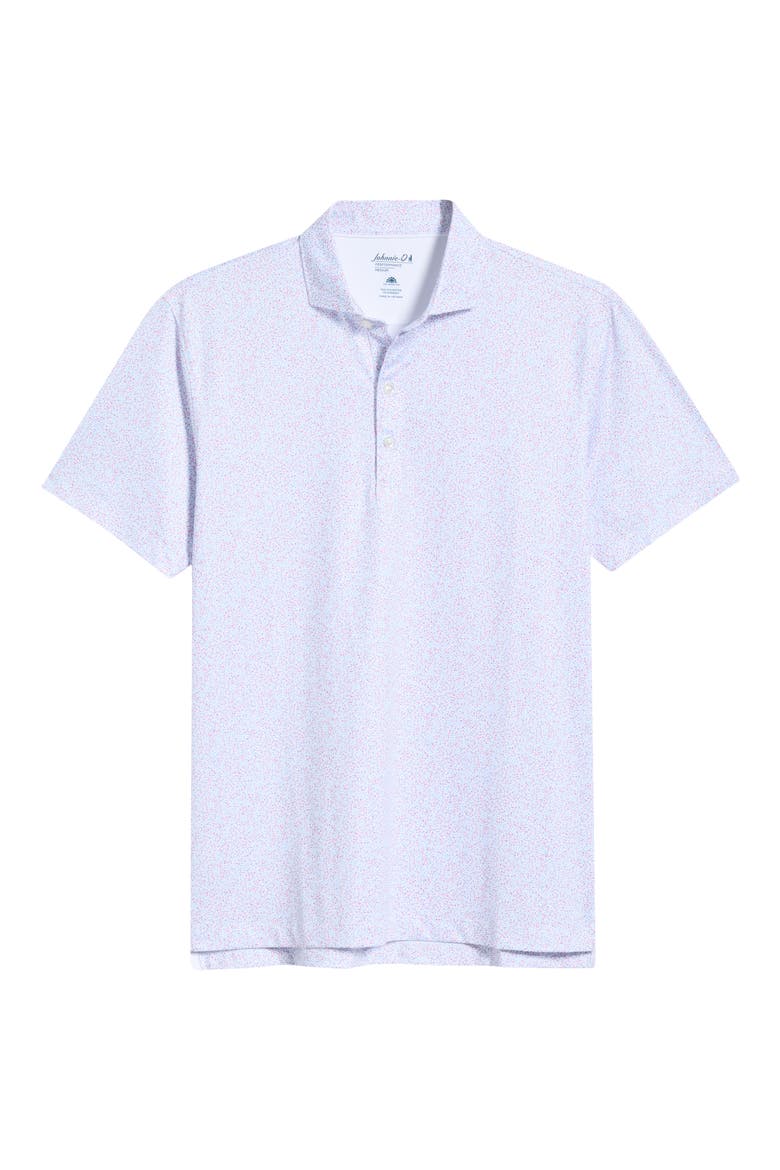 Autumn Neat Performance Jersey Polo, Alternate, color, MALIBLU