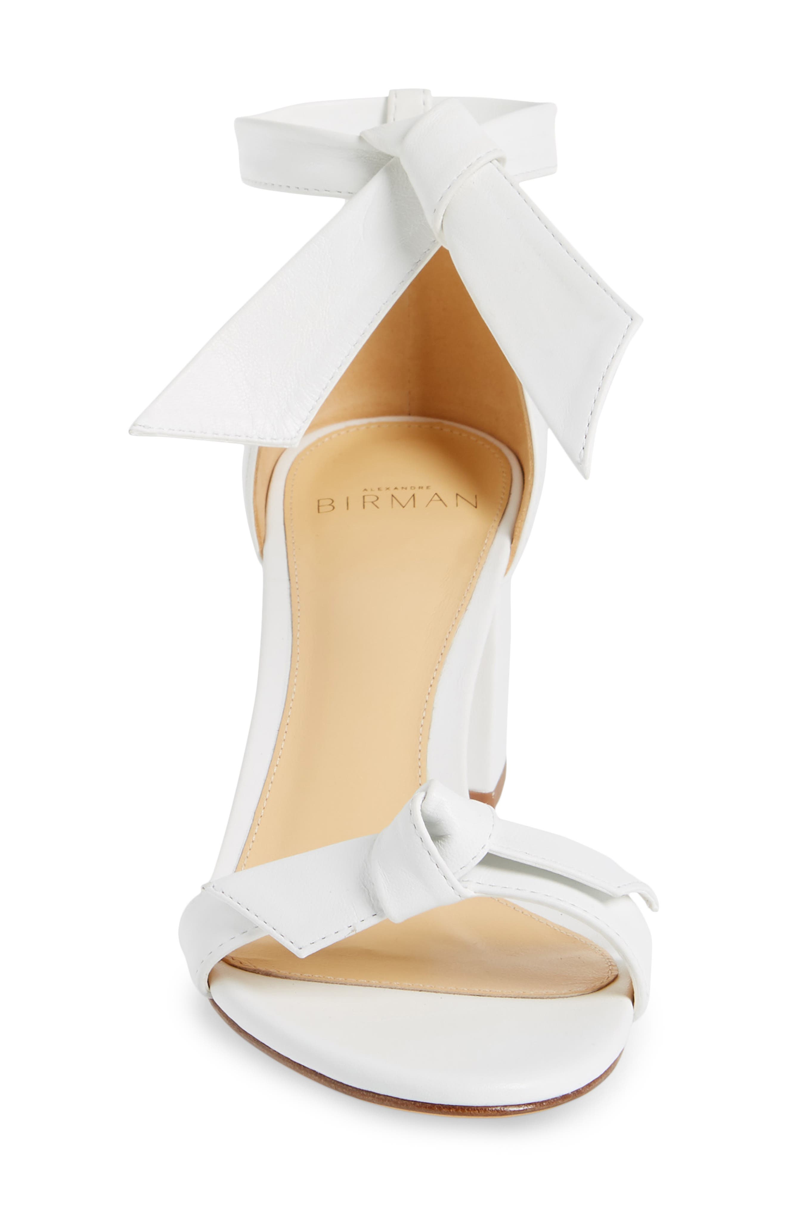 Clarita Block Heel Sandal, Alternate, color, WHITE