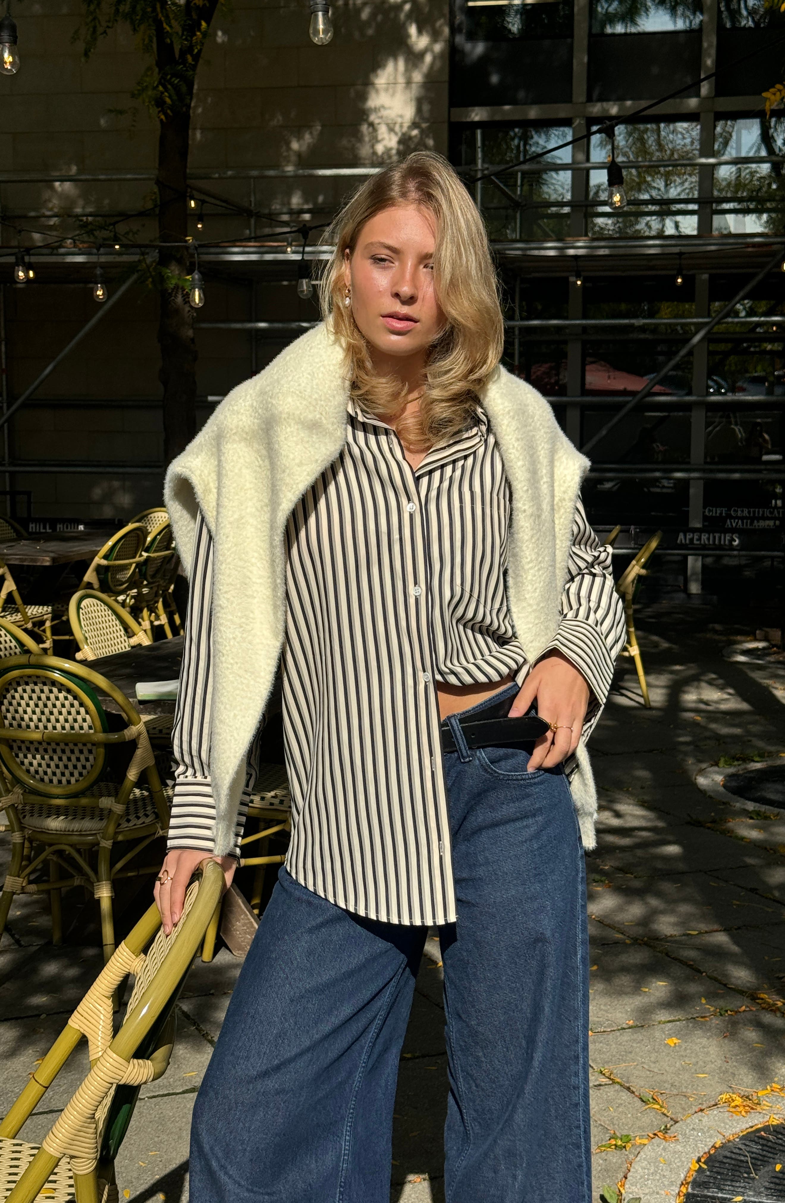 The Port Stripe Button-Up Shirt - image 2