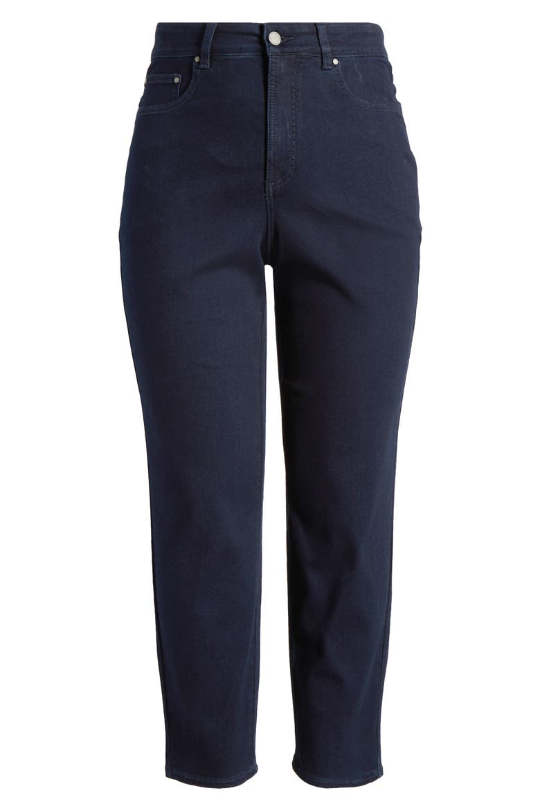 Dylan High Waist Jeans, Alternate, color, DARK INDIGO