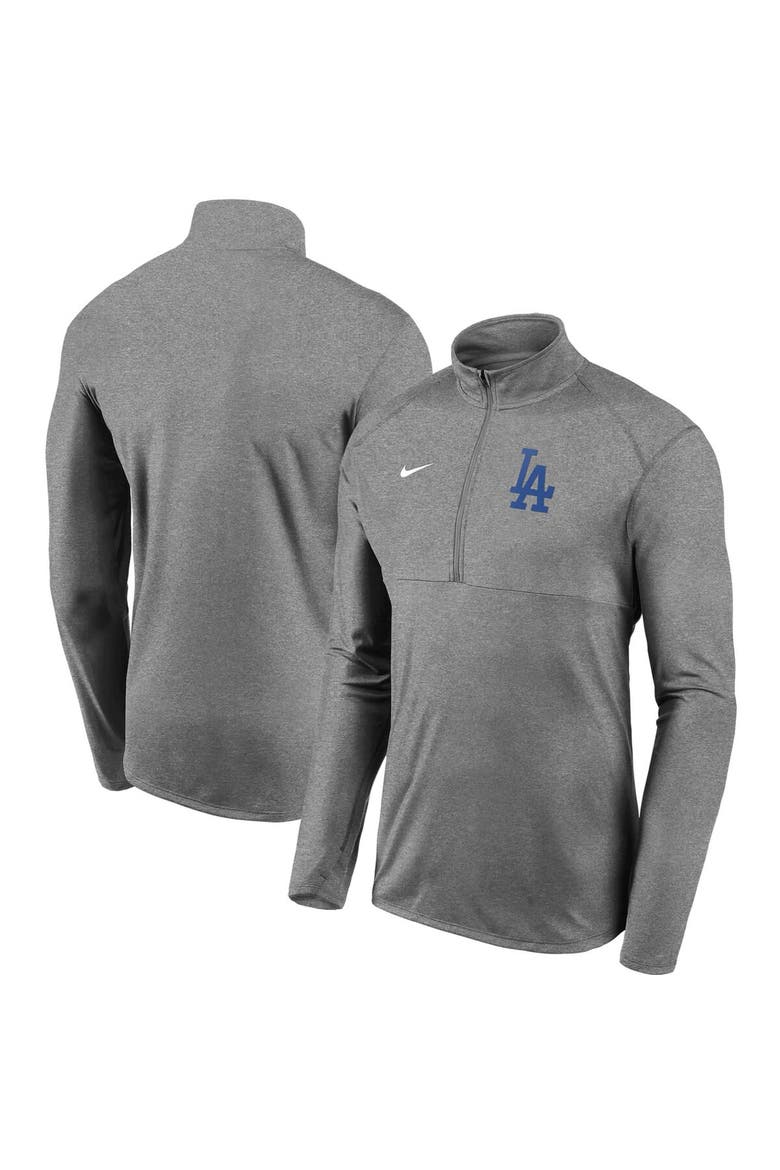 Nike Men's Nike Gray Los Angeles Dodgers Team Logo Element Performance ...