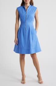 Vince Camuto Sleeveless Cotton Dress