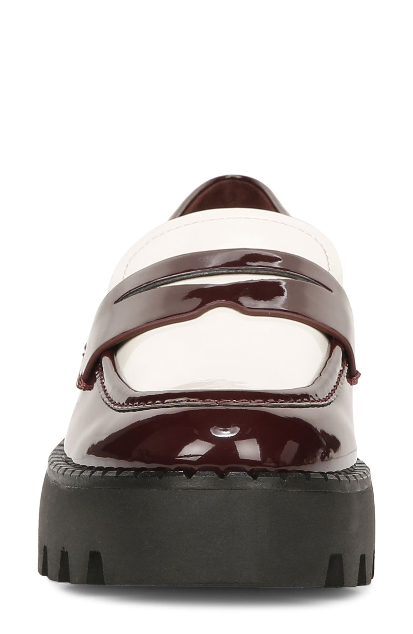 Balin Platform Loafer, Alternate, color, CORDOVAN