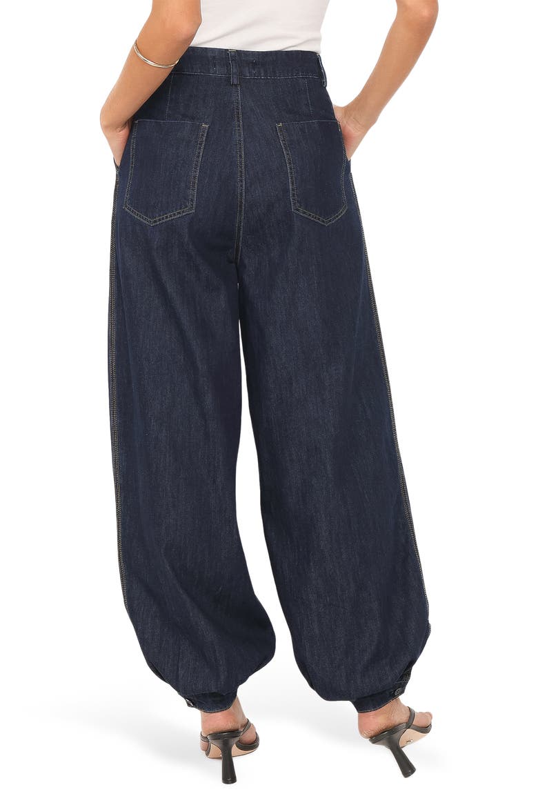 Melita High Waist Balloon Leg Jeans, Alternate, color, INDIGO