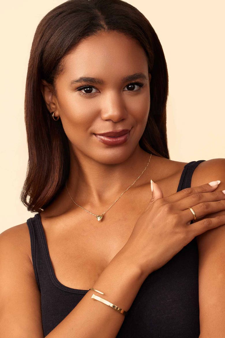 14K Gold Majestic Panther Pendant Necklace, Alternate, color, Yellow Gold
