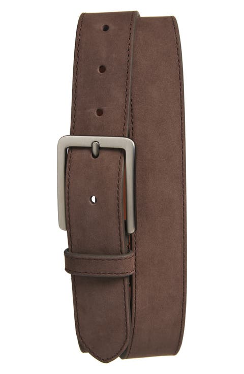 Richard Nubuck Leather Belt