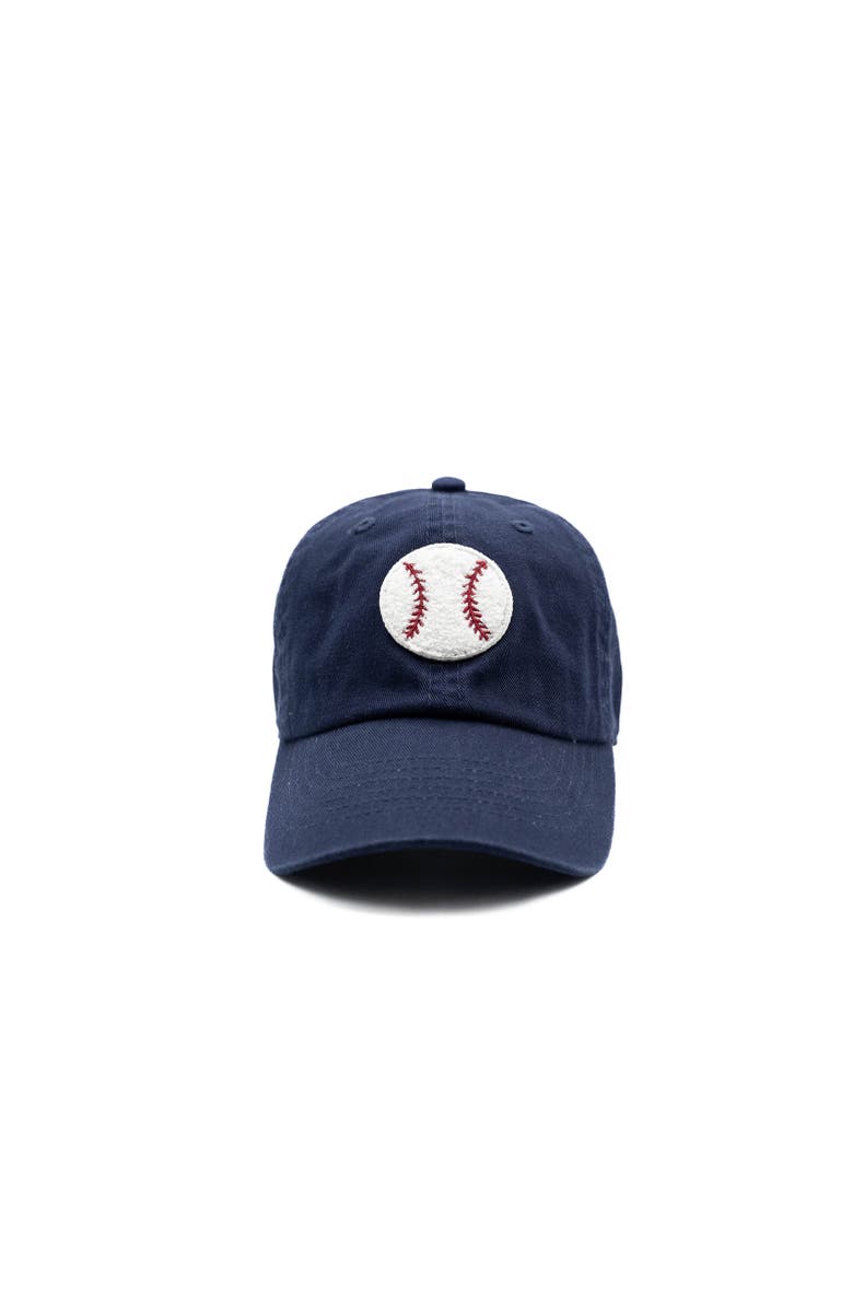 Rey To Z Terry Baseball Hat - Kids, Main, color, Navy
