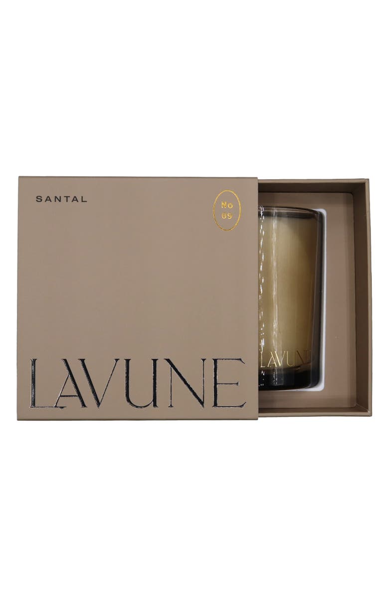 LAVUNE No. 9 Santal Candle, Main, color, Dark Beige
