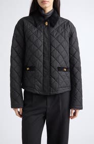 FERRAGAMO Quilted Blouson Jacket